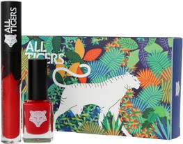 Lippenstift und Nagellack Set All Tigers Wild Stars