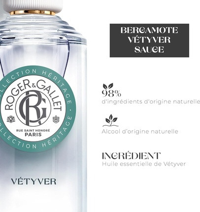 Eau De Toilette Roger & Gallet Vétyver