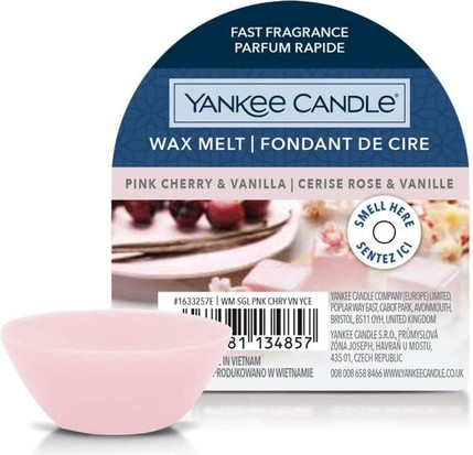Восковой мелт Yankee Candle Pink Cherry & Vanilla
