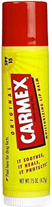 Moisturizing Lip Balm Stick Carmex Strawberry Flavor SPF 15