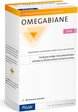 Nahrungsergänzungsmittel Pileje Omegabiane Dha