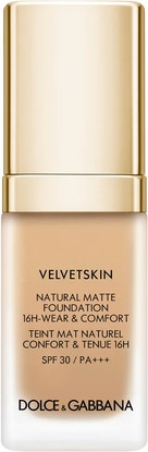 Flüssige Foundation Dolce & Gabbana Velvetskin Matte LSF 30