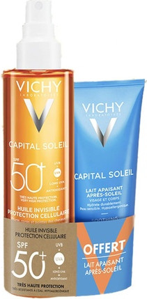 Oil Vichy Capital Soleil Invisible Cellular Protection Oil SPF 50+
