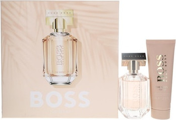 Eau de Parfum Body Lotion Gift Set Hugo Boss The Scent