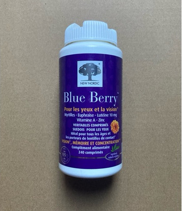 Eye Drops New Nordic Blue Berry New Nordic Eyes and Vision