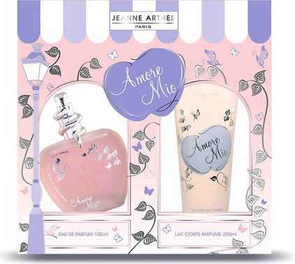 Eau de Parfum and Body Lotion Fragrance Set Jeanne Arthes Amore Mio