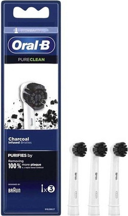 Oral-B Pure Clean Charcoal uchun elektr tish cho'tkasi moslamasi