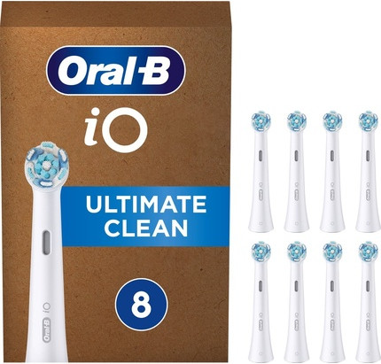 Elektrische Zahnbürsten-Aufsatz Oral-B Io Ultimate Clean Weiß