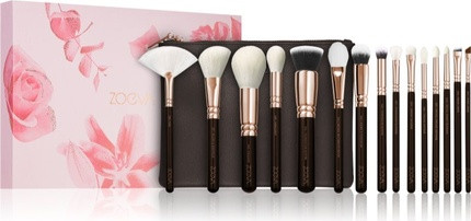 Brush Set Zoeva The Artists Brush Set Rose Golden Edition Travel