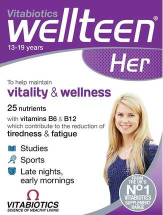 Планшет Vitabiotics Wellteen Her Original
