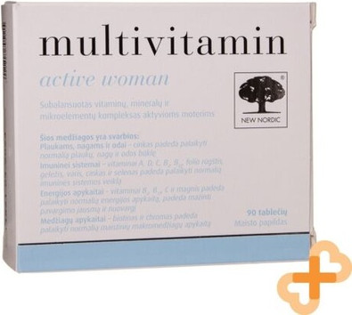 Tablets New Nordic Multivitamin Active Woman