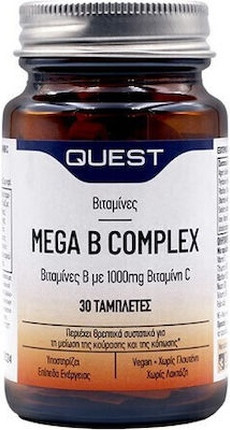 Таблетки Quest Mega B Complex