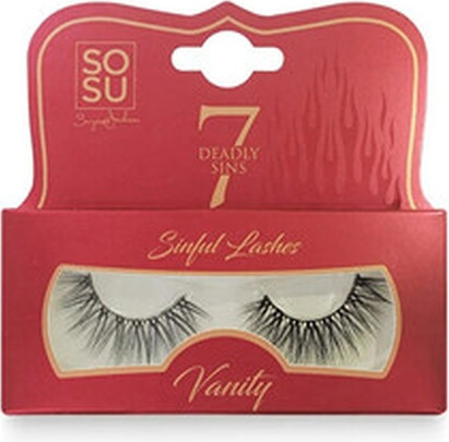 False Eyelashes Sosu Cosmetics Vanity Sinful Lashes