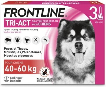 Anti-Flea Tick Lice Larvae Eggs Treatment Frontline