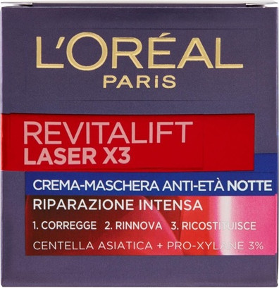 Ampoules Night L'Oreal Professional L'Oreal Paris Revitalift Laser X3 Cream Mask