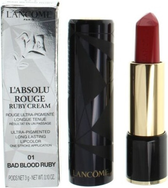 Lipstick Lancome L'Absolu Rouge Cream Lipstick 01 Bad Blood Ruby