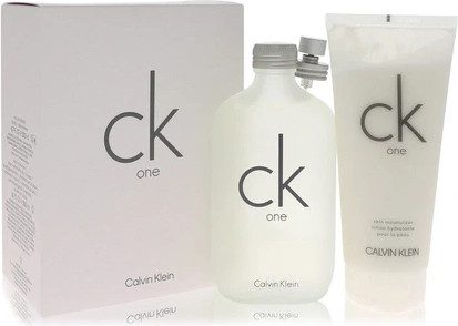 Eau De Toilette Spray and Body Lotion Set Calvin Klein Ck One