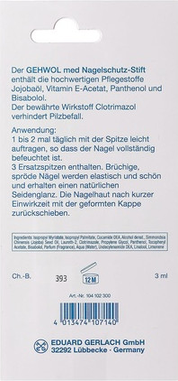 Nail Oil Gehwol Med Nail Protection Pen