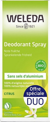 Deo Weleda Citrus Deo mit ätherischen Ölen