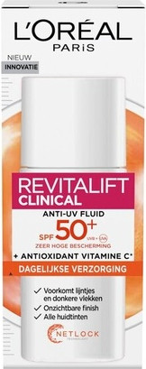 Fluid L'Oreal Professional Revitalift Clinical Spf 50 Vitamin C Anti-Uv