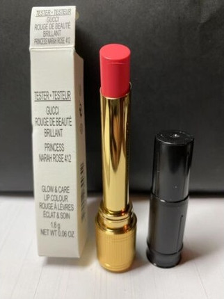 Lipstick Gucci Glow & Care Lip Colour Rouge De Beauty Brilliant