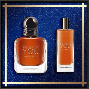 Eau De Parfum Set Giorgio Armani Stronger With You Intense
