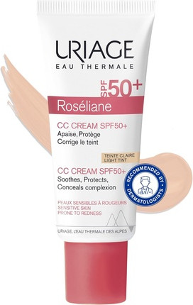 Getönte Tagescreme Uriage Roseliane CC Cream SPF 50 Light Tint