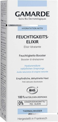 Feuchtigkeitsspendendes Elixier Gamarde Bio-Kosmetik