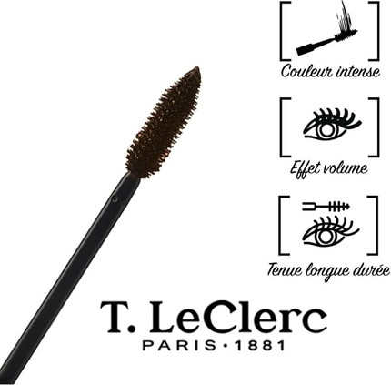 Mascara Leclerc Volume Mascara Qora soy 02 Ebony