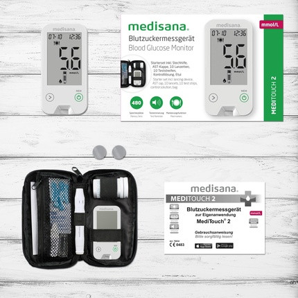 Blood Glucose Meter Medisana Meditouch 2