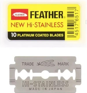 Blades Double Edge Safety Razor Feather