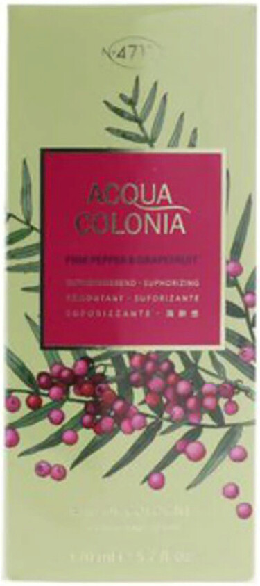 Eau De Cologne 4711 Acqua Colonia Розовый перец и грейпфрут