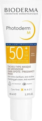 Gel-Creme Bioderma Photoderm M Farbe Braun LSF 50 Hoher Sonnenschutz