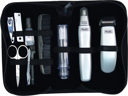 Trimmer Set Wahl Travel Set Akku-Bartschneider und Nasen-/Ohrhaartrimmer