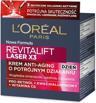 Creme Anti-Aging Gesichtspflege L'Oreal Revitalift Laser X3