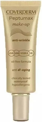 Make Up Anti-Wrinkle Oil-Free Formula Foundation Coverderm Peptumax