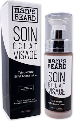 Man's Beard Yuzi uchun krem Eclat Amber va Good Mint