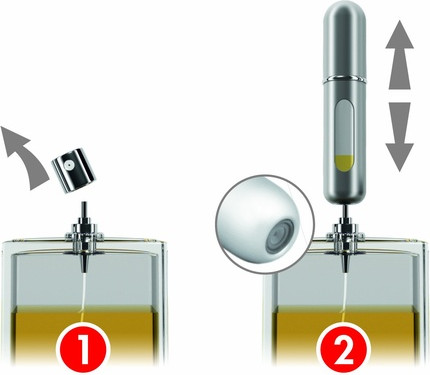 Atomizer Travalo Excel Refillable