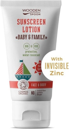 Sun Protection Lotion Wooden Spoon Face & Body Sun Lotion SPF 50
