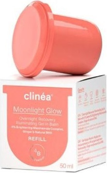 Nachtcreme Nachfüllpackung Clinea Moonlight Glow