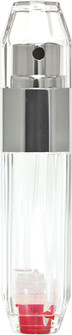 Atomizer Travalo Crystal Perfume Silver Pod Refillable