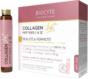 Kollagen-Shot Peptide I & III Kirschgeschmack