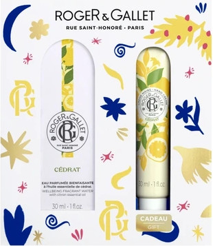 Roger&Gallet Cedrat Eau Parfumee Bienfaisante - Hand Cream Set
