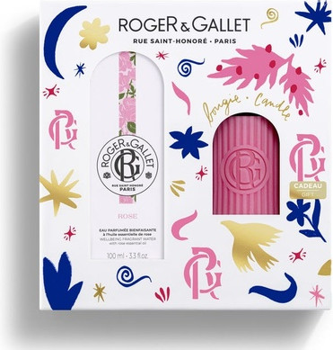 Eau De Parfum Gift Set Roger & Gallet Beneficial Rose