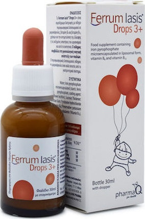 Dietary Supplement Pharmaq Ferrum Iasis Drops 3