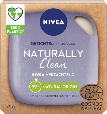 Bar Nivea Naturally Clean Soothing Gentle Cleansing For Your Skin