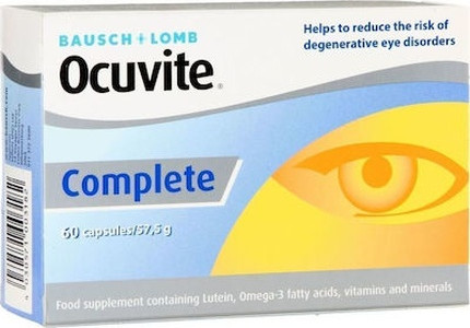 Nahrungsergänzungsmittel Bausch and Lomb Ocuvite Complete