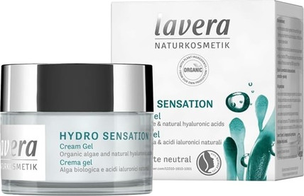 Gesichtscreme Lavera Hydro Refresh Cream Gel mit Bio-Algen und natürlicher Hyaluronsäure