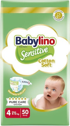 Diaper Babylino Sensitive Cotton Soft