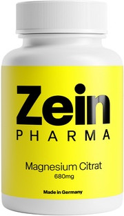 Magnesium Citrate 680mg 120 Capsules Zein Pharma